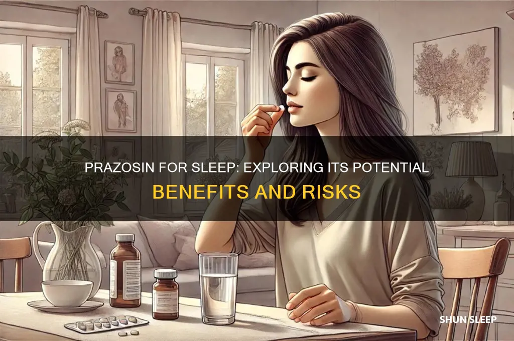 can prazosin help you sleep