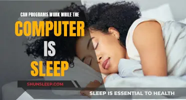 Understanding Sleep Mode: Can Programs Run Simultaneously?