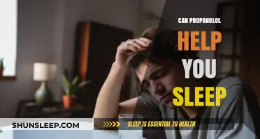 Propranolol and Sleep: Can This Beta-Blocker Improve Your Rest?