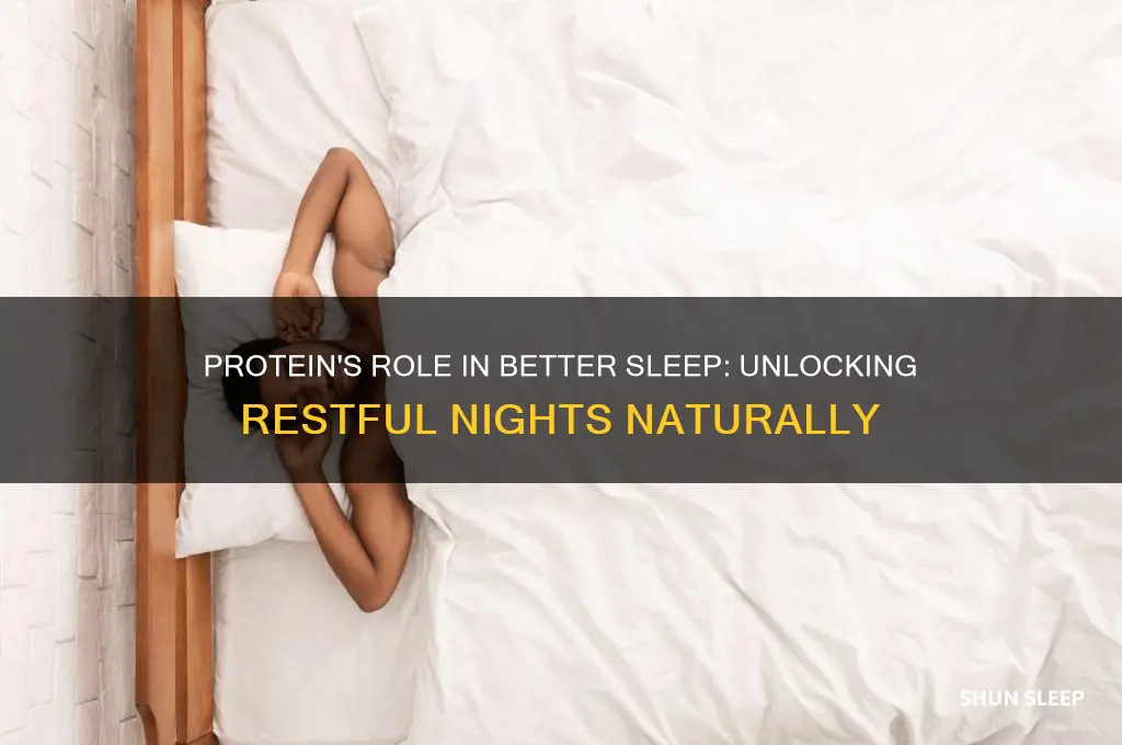 can protein help you sleep