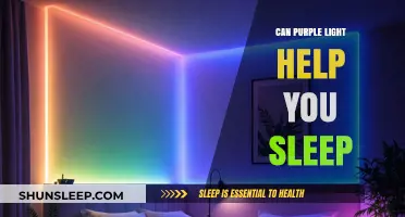 Purple Light for Sleep: Unlocking Better Rest with Chromotherapy