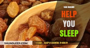 Raisins and Sleep: Unlocking Natural Remedies for Better Rest