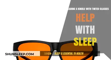 Tinted Glasses and Kindle Reading: A Sleep-Friendly Combo?