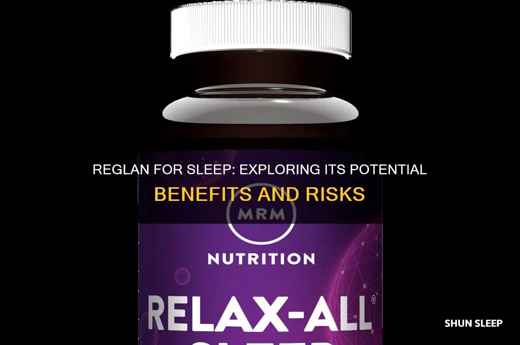 can reglan help you sleep
