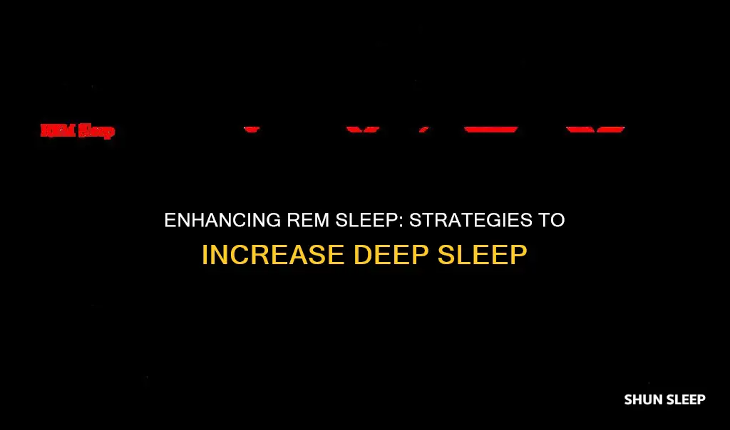 can rem sleep cycle increase