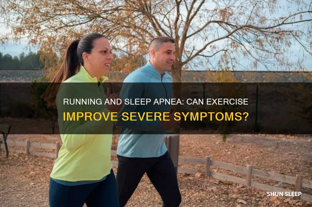 can running help severe sleep apnea