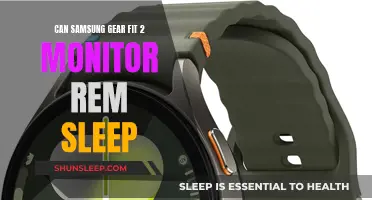 Samsung Gear Fit 2: Tracking Your REM Sleep?