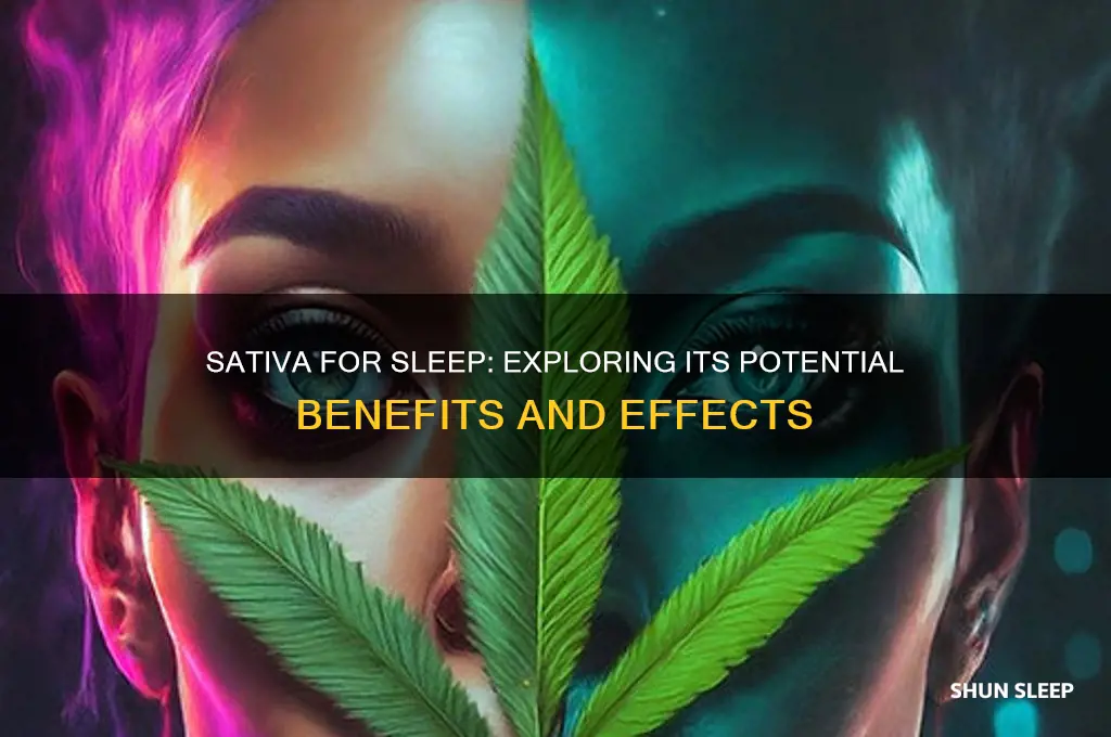 can sativa help me sleep