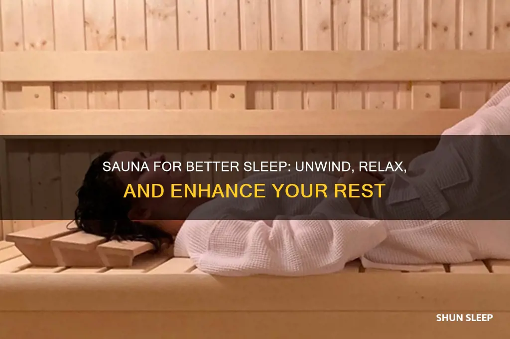 can sauna help with sleep