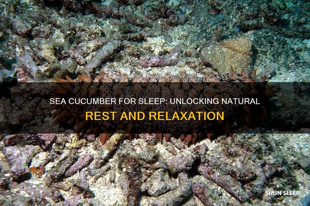 can sea cucumber help you sleep