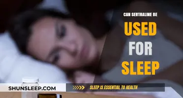Sertraline and Sleep: What's the Connection?