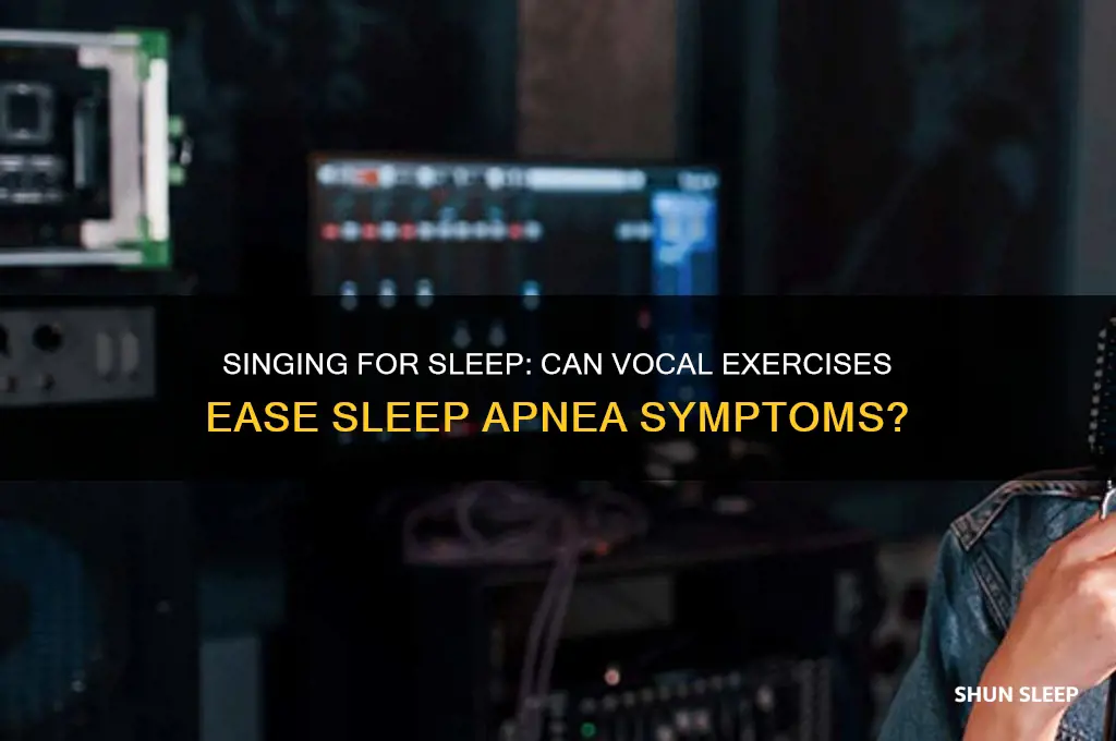 can singing help sleep apnea