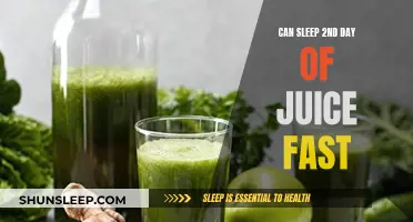 Juice Fasting: Sleep Quality on Day 2