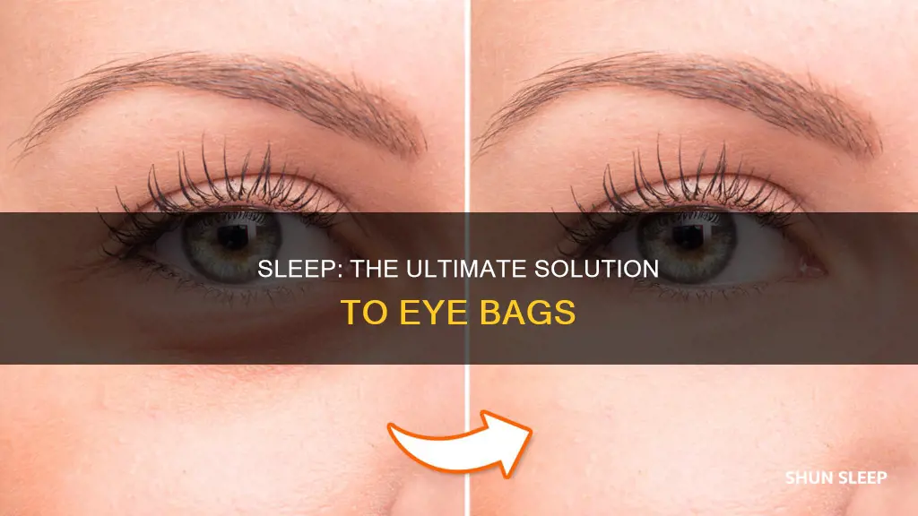 can sleep fix eye bags
