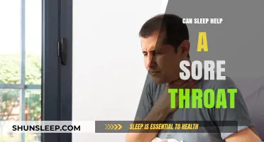 Sleep's Healing Power: Can Rest Relieve Your Sore Throat?