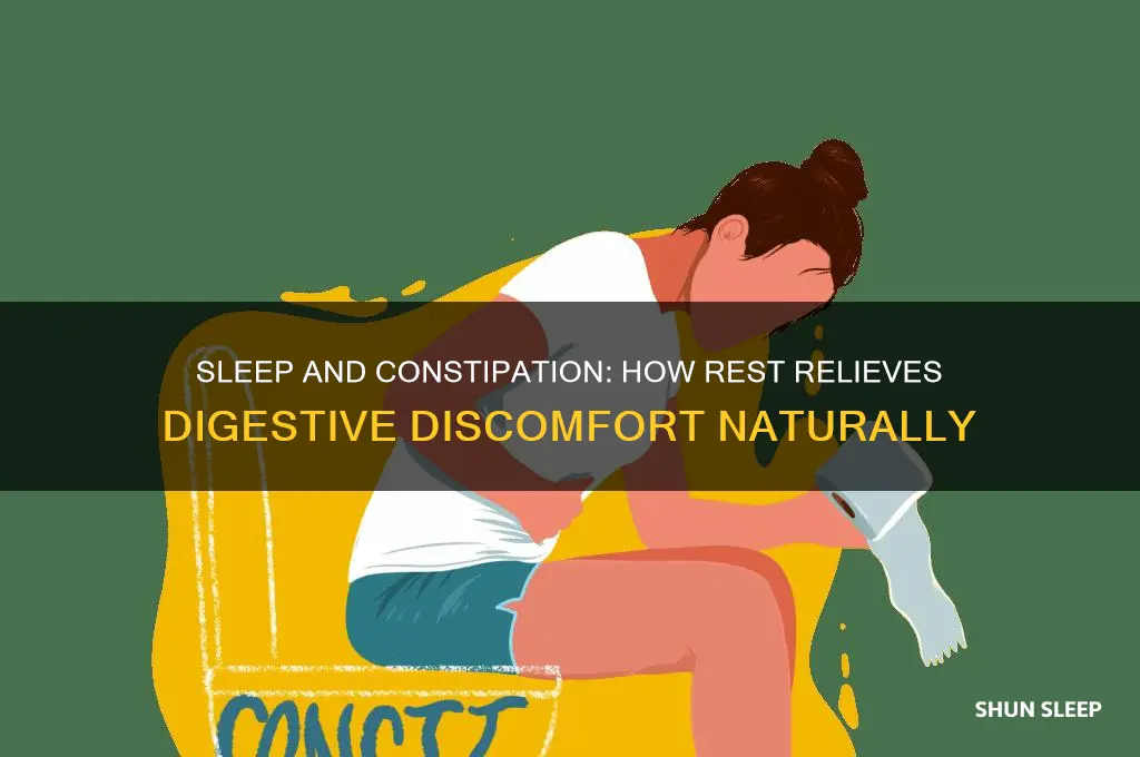 can sleep help constipation
