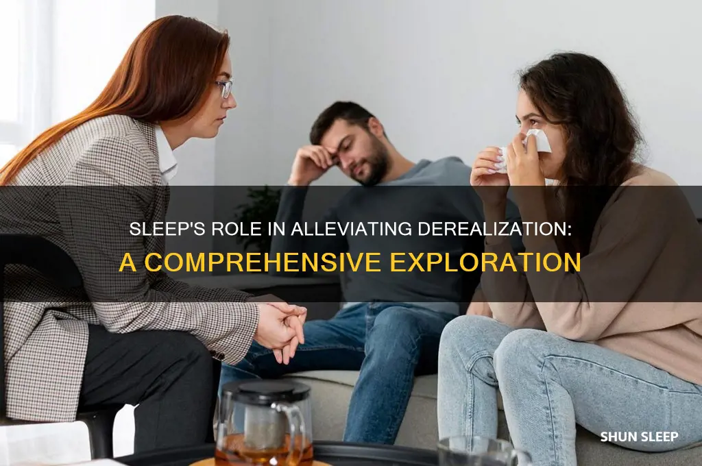 can sleep help derealization