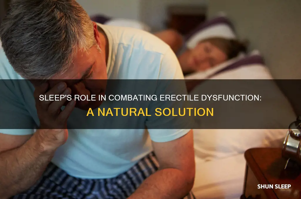 can sleep help erectile dysfunction