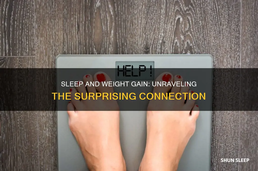 can sleep help gain weight