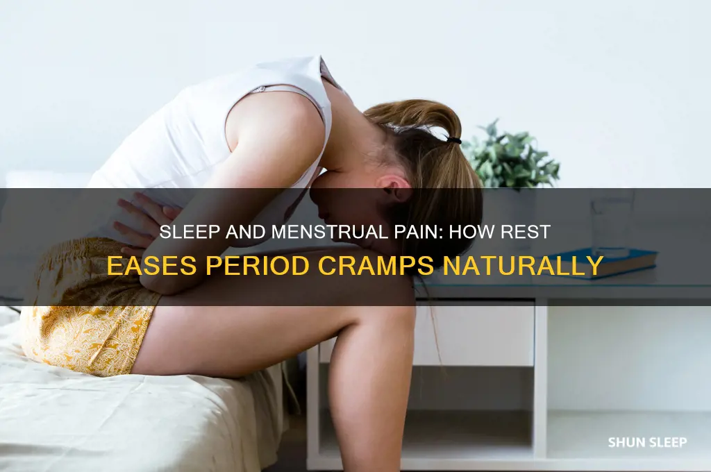 can sleep help period cramps