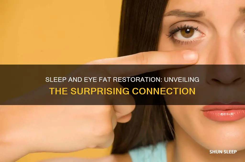 can sleep help restore fat around eye