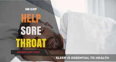 Sleep and Sore Throats: How Rest Aids Healing and Recovery