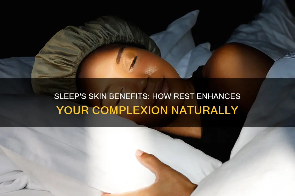can sleep help your skin