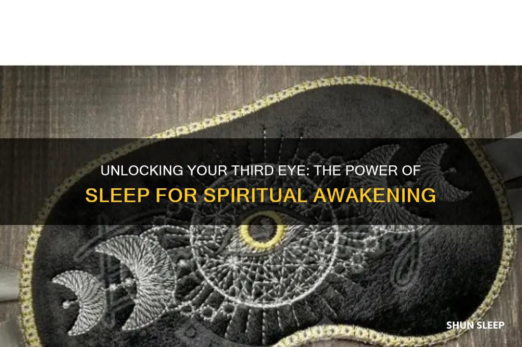 can sleep help your third eye