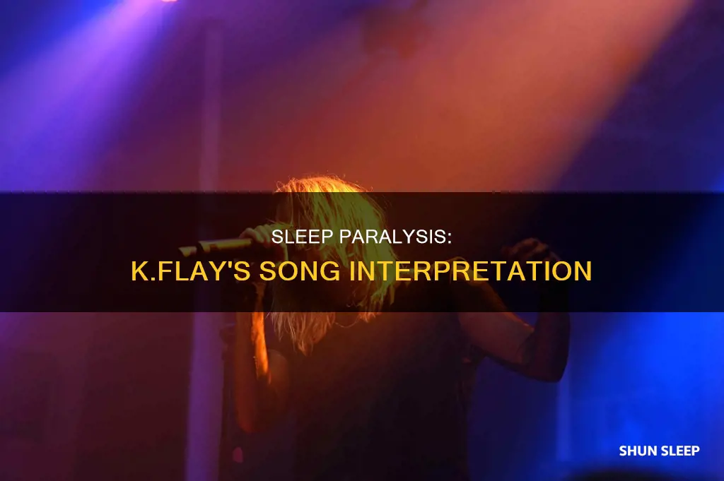 can sleep k flay song meaning
