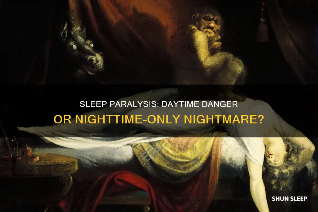 can sleep paralysis happen during the day