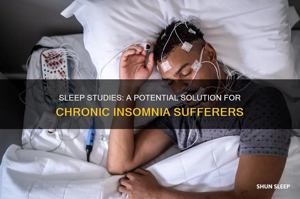 can sleep study help insomnia