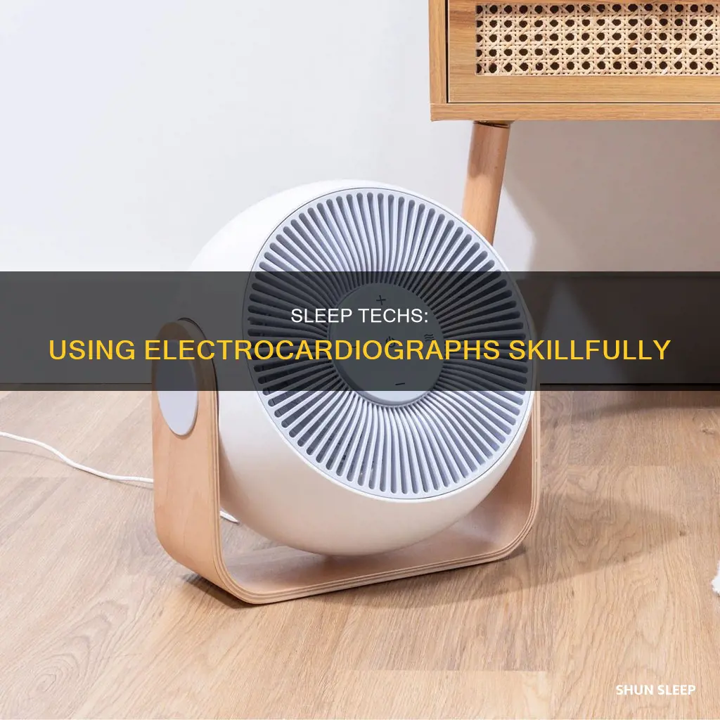 can sleep techs use electrocardiograph