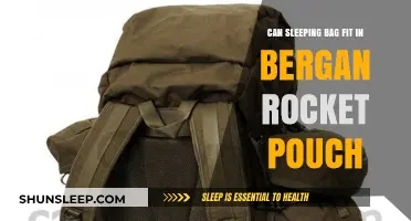 Sleeping Bag and Bergan Rocket Pouch: A Perfect Fit?