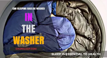 Washing Your Sleeping Bag: Machine Washable?