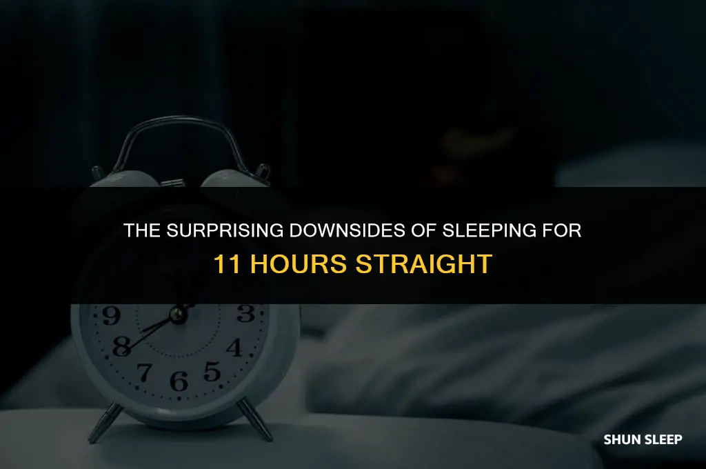 can sleeping for 11 hours be bad