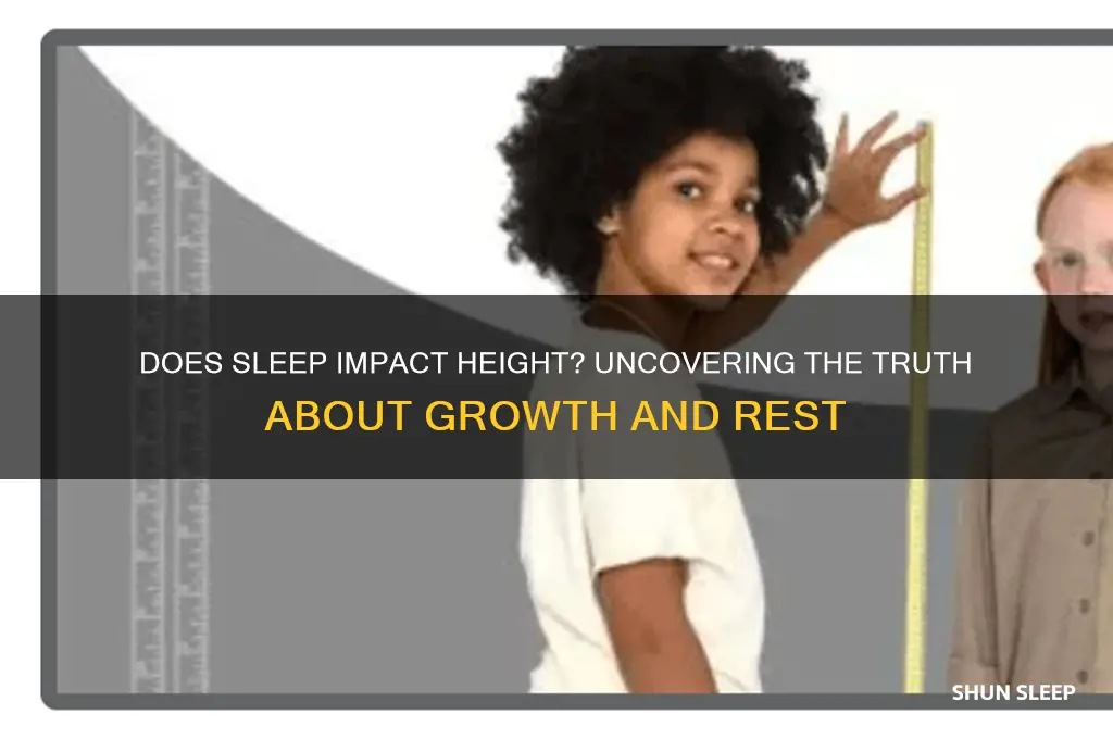can sleeping get you taller