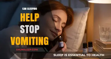 Sleep's Role in Relieving Nausea: Can Rest Stop Vomiting?