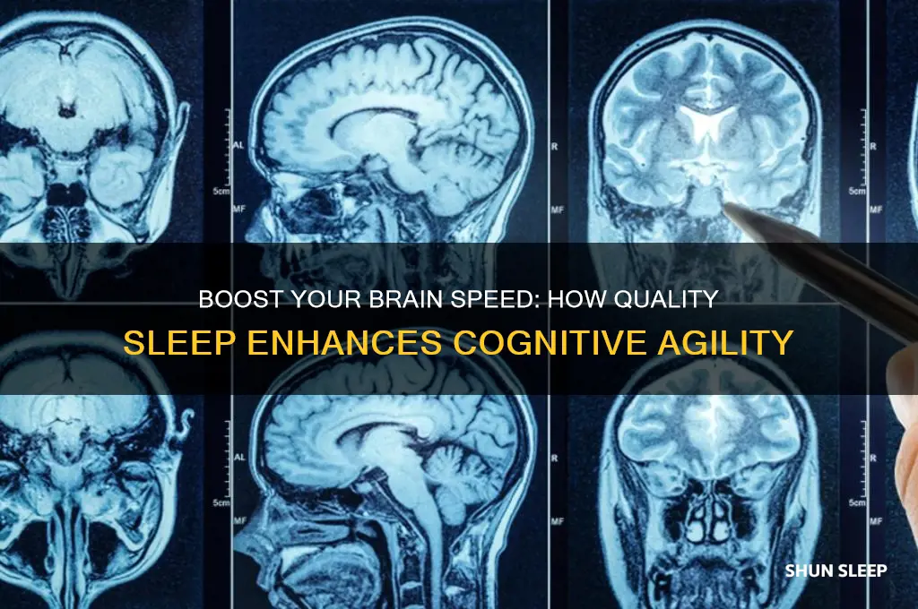 can sleeping help you think faster