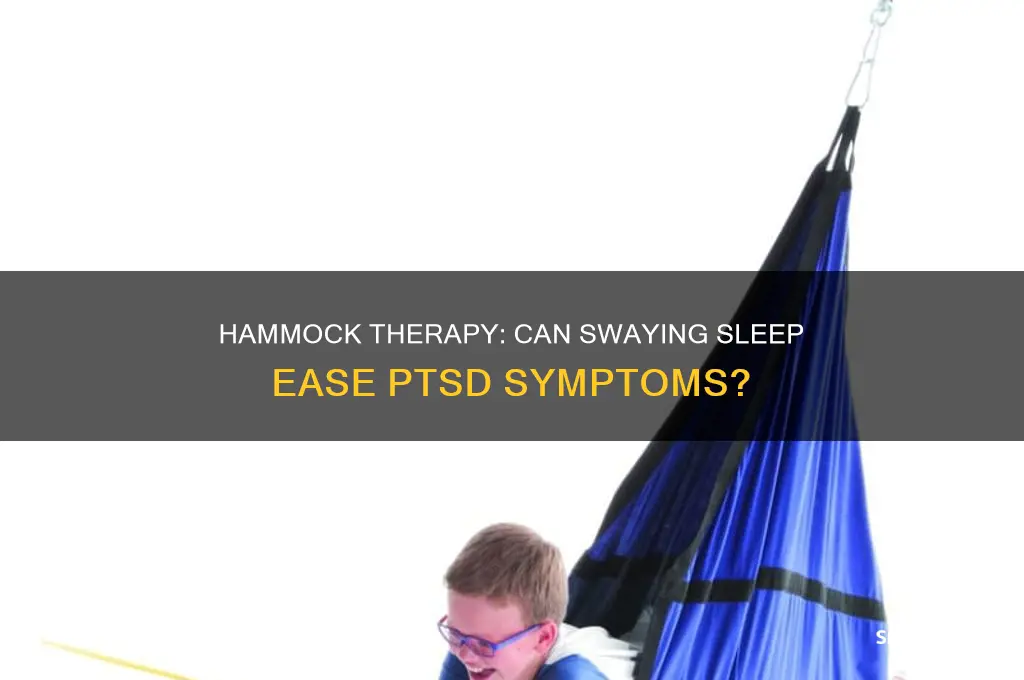 can sleeping in a hammock help ptsd