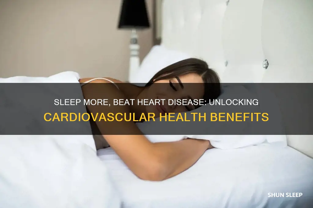can sleeping more help heart desease