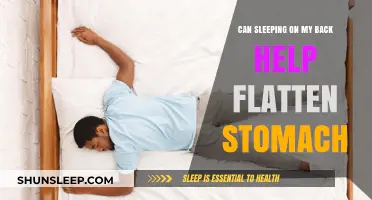 Sleeping on Your Back: A Simple Trick to Flatten Your Stomach?