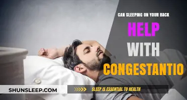 Sleeping on Your Back: A Congestion Relief Solution?