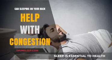 Sleeping on Your Back: A Congestion Relief Solution?