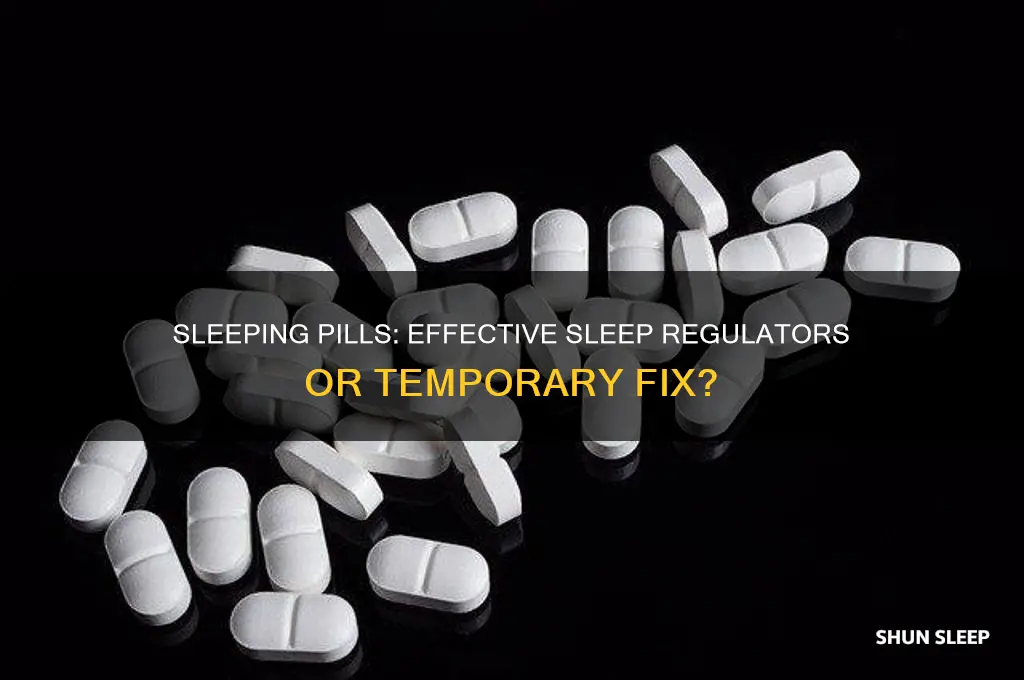 can sleeping pills help regulate my sleep