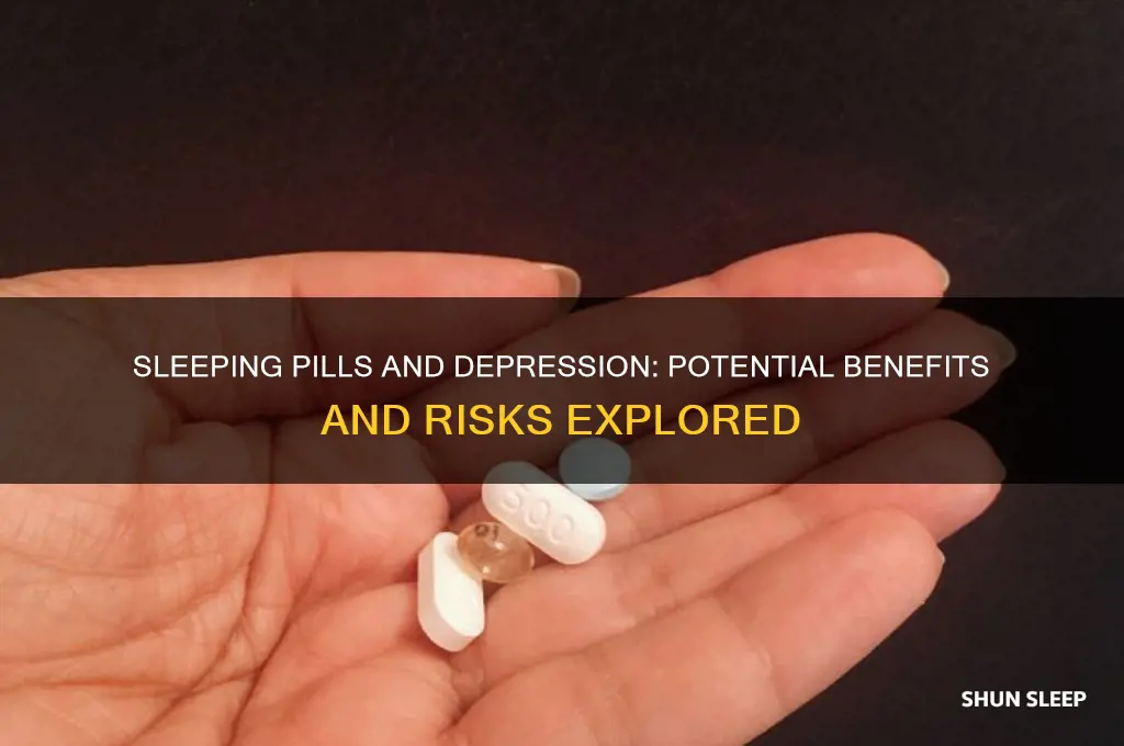 can sleeping pills help with depression