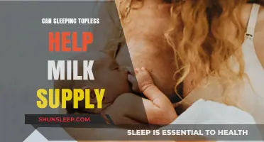 Boosting Milk Supply: The Surprising Benefits of Sleeping Topless