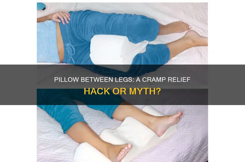 can sleeping with a pillow between legs help cramps