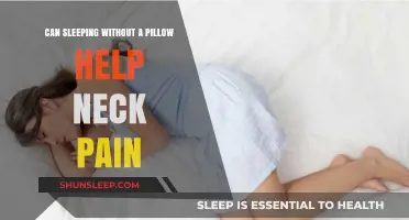 Sleeping Without a Pillow: A Neck Pain Relief Solution?
