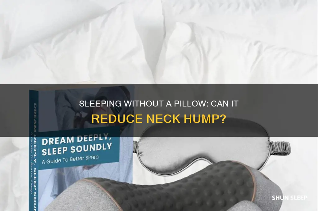 can sleeping without pillow help neck hump