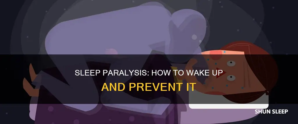 can someone wake me up from sleep paralysis